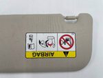 COROLLA E21 SEDAN OSŁONA PRZECIWSŁONECZNA PRAWA PRAWY SŁONECZNIK BEŻOWY - obrazek 3