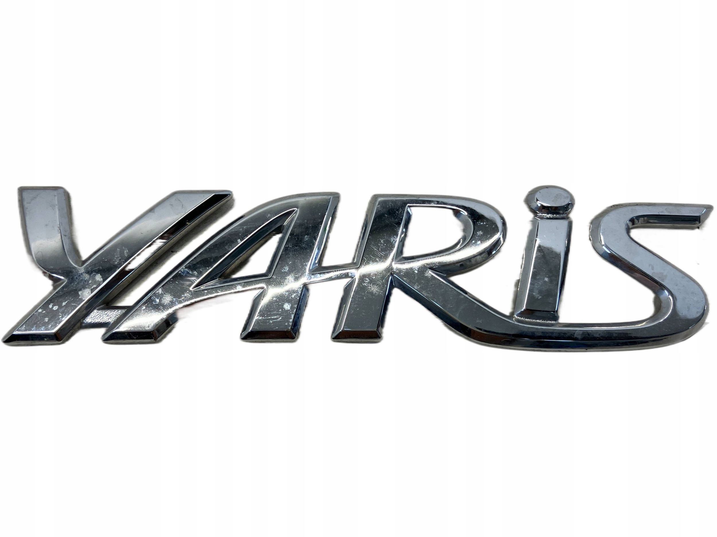 allegro-047ef832b941650701199a6a YARIS III NAPIS LOGO EMBLEMAT KLAPY TYLNEJ POKRYWY BAGAŻNIKA 75442-0D150 - obrazek 1
