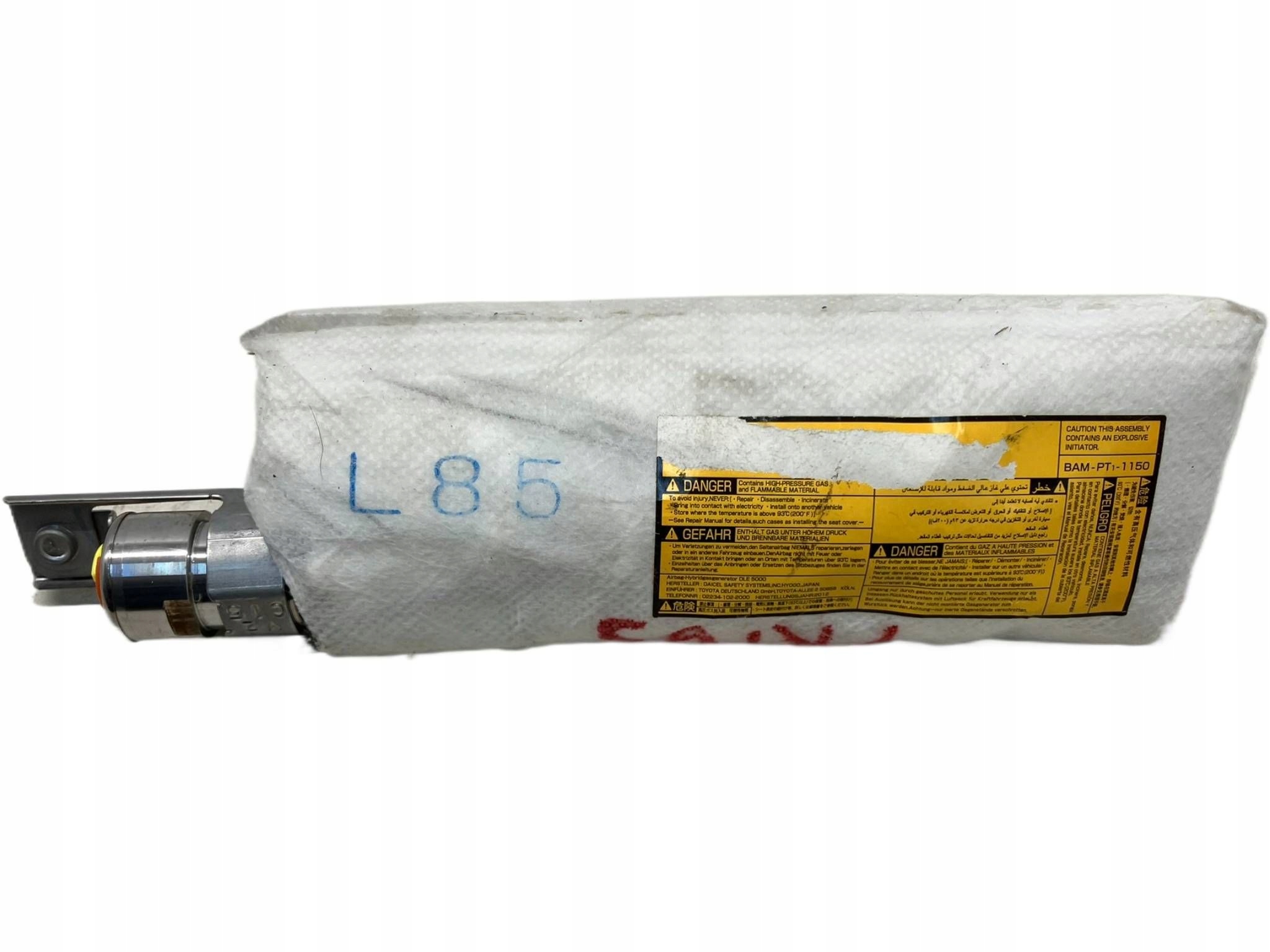 allegro-112b6cd62bf686f32d541353 PRIUS III PODUSZKA POWIETRZNA FOTELA PASAŻERA LEWA AIRBAG L85 - obrazek 1