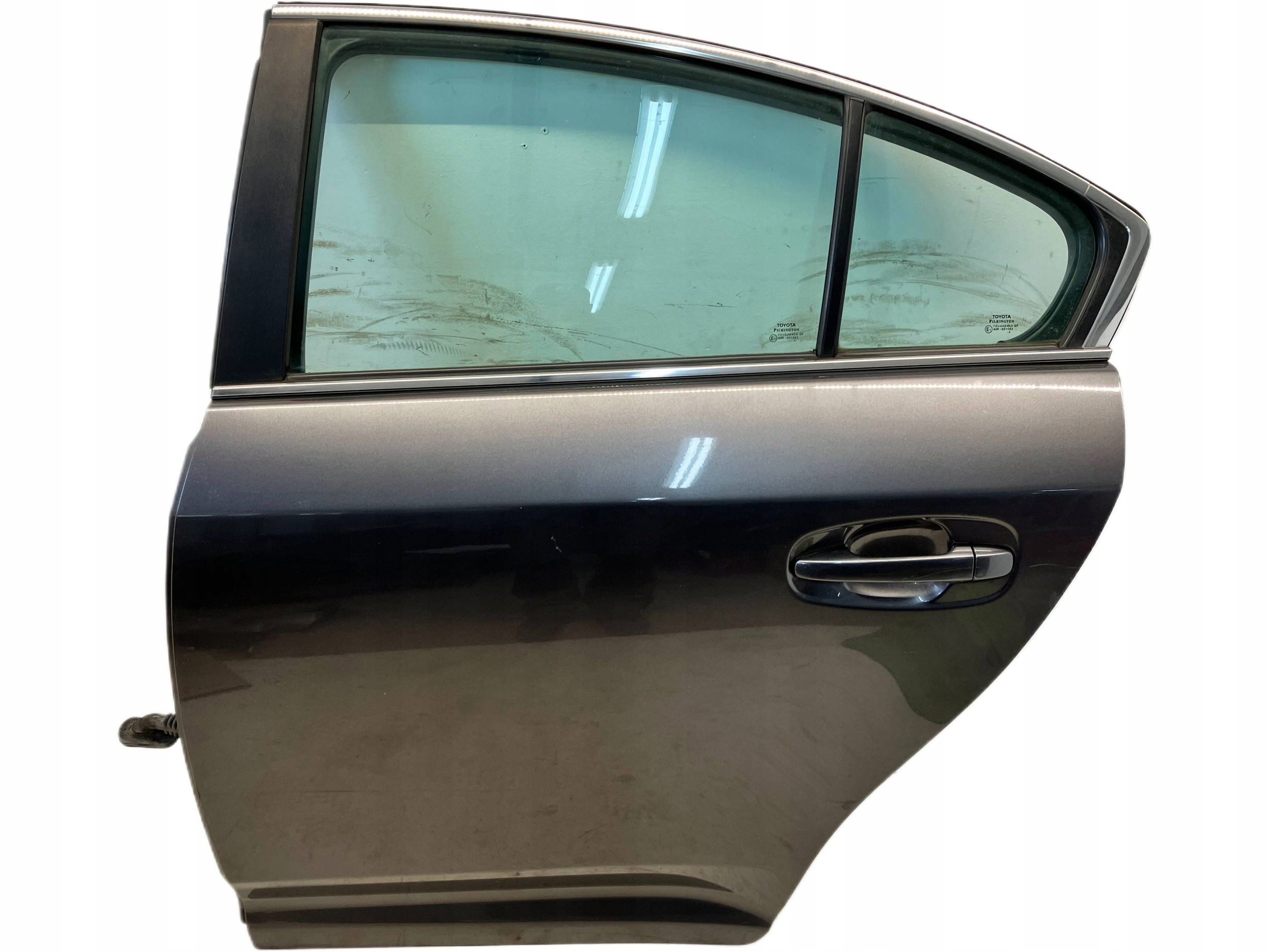 allegro-1897f99d04831a0141a4c437 AVENSIS T27 SEDAN KOMPLETNE DRZWI TYLNE LEWE LEWY TYŁ 1G3 RYSY WGNIOT ANG - obrazek 1