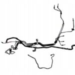 CHR C-HR 1.8 HYBRYDA RURKI PRZEWODY HAMULCOWE