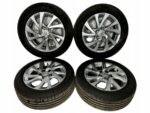 AURIS II COROLLA KOŁA FELGI ALUMINIOWE Z CZUJNIKAMI OPONY 205/55R16 KOMPLET