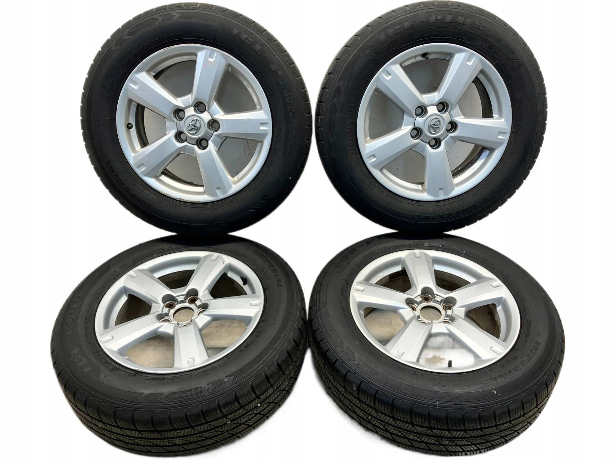 allegro-27dbfde8c8980f2de20d34d0 RAV4 III KOŁA FELGI ALUMINIOWE OPONY ZIMOWE 225/65R17 KOMPLET - obrazek 1
