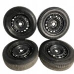 YARIS IV KOŁA FELGI STALOWE CZUJNIKI KOMPLET 5X100 195/65R15