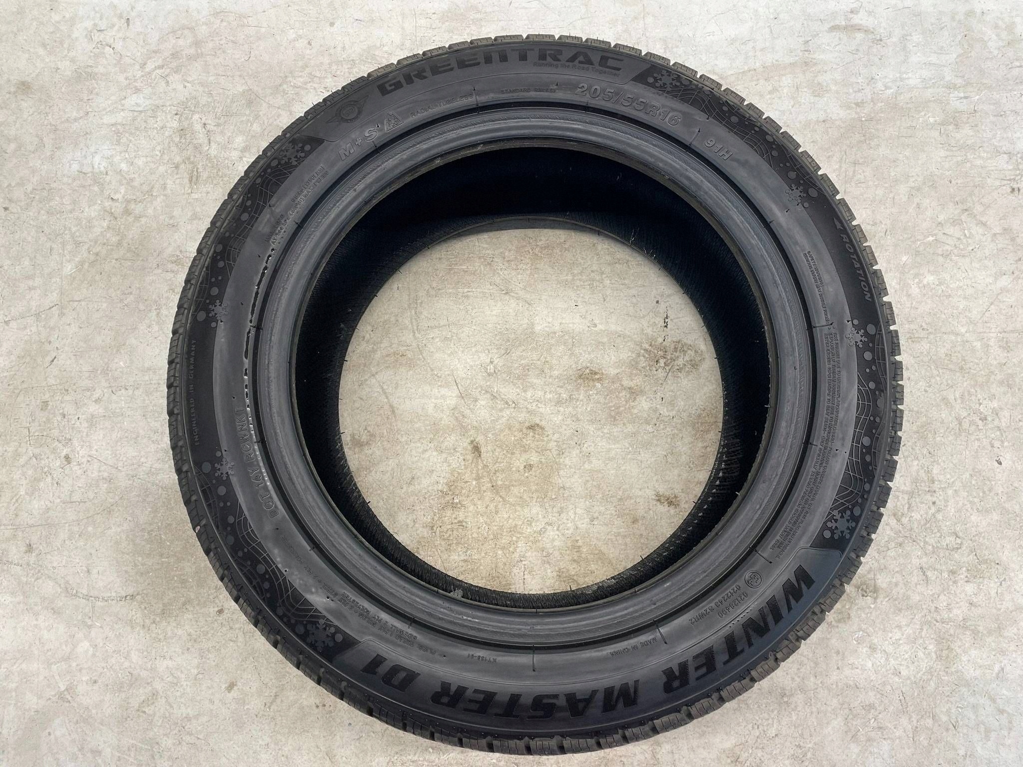 allegro-4645f66dee8bd4bb14b6fa07 OPONA ZIMOWA GREENTRAC WINTER MASTER D1 205/55R16 DOT 1825 7mm #1 - obrazek 1