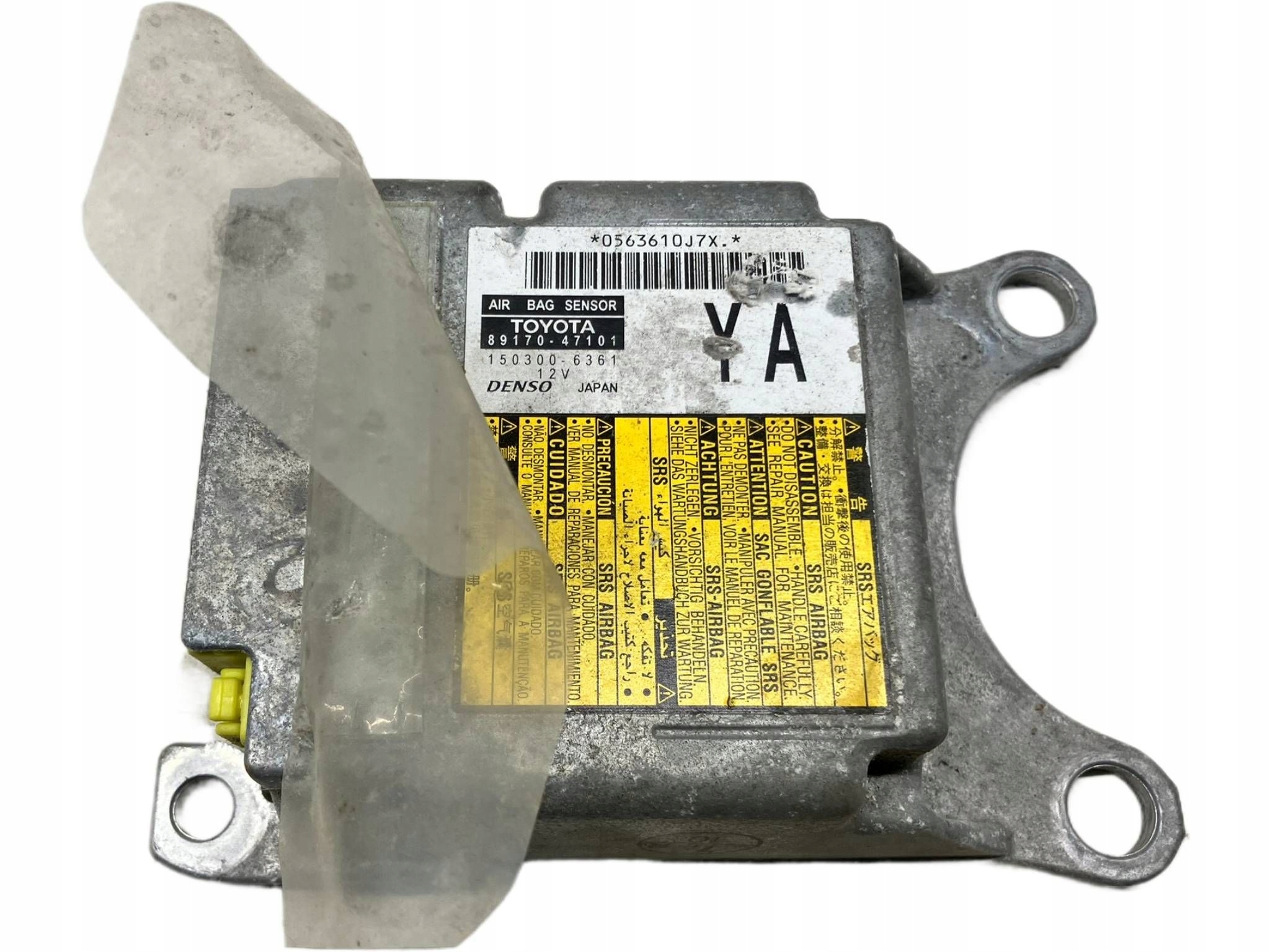 allegro-4e7028f495873f990b171d7b PRIUS III MODUŁ SENSOR KOMPUTER PODUSZEK POWIETRZNYCH AIRBAG 89170-47101 - obrazek 1