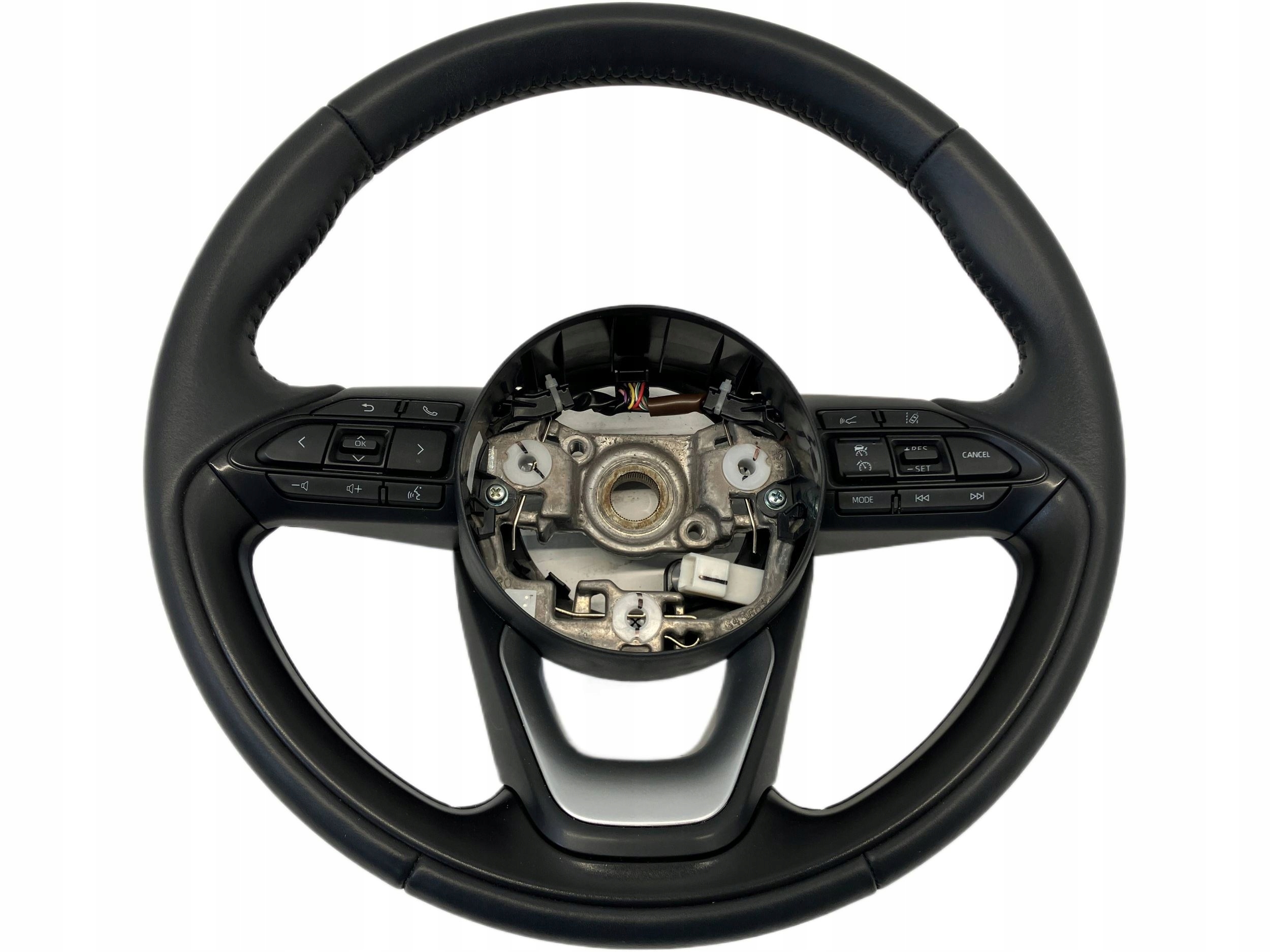 allegro-55f4c458385a2261af59de47 YARIS IV KIEROWNICA MULTIFUNKCYJNA PRZYCISKI TEMPOMAT SKÓRA - obrazek 1
