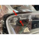 COROLLA E21 LIFT LAMPA PRZEDNIA PRAWA PRAWY PRZÓD BEZ SOCZEWKI LED USZK. - obrazek 6