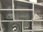 AVENSIS T27 LIFT T29 SEDAN ŚLIZG ZDERZAKA TYLNEGO PRAWY TYŁ 52562-05061 - obrazek 4