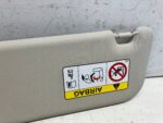 COROLLA E21 SEDAN OSŁONA PRZECIWSŁONECZNA PRAWA PRAWY SŁONECZNIK BEŻOWY - obrazek 4