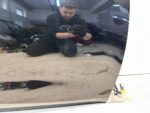 YARIS IV KOMPLETNE DRZWI PRZEDNIE PRAWE PRAWY PRZÓD 209 CHROM - obrazek 9