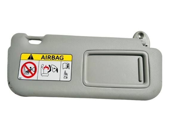 allegro-93e9c75967416b12f4d900c3 YARIS IV MAZDA 2 OSŁONA PRZECIWSŁONECZNA SŁONECZNIK PRAWY PRAWA SZARA - obrazek 1