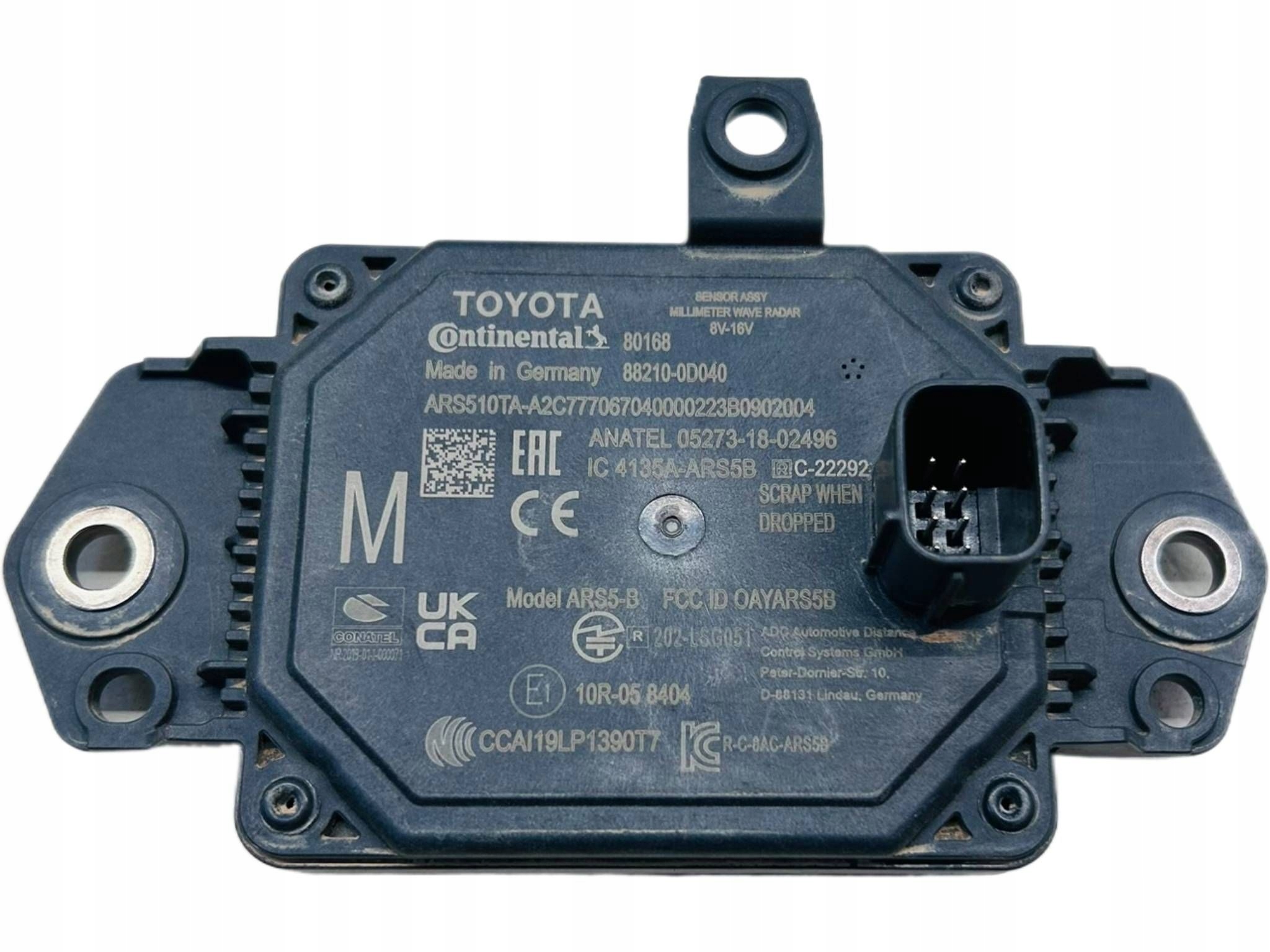 allegro-9f268b9baf5fa91c7b8a74f9 YARIS IV RADAR CZUJNIK SENSOR DISTRONIC ZDERZAKA PRZEDNIEGO PRZÓD (M) - obrazek 1