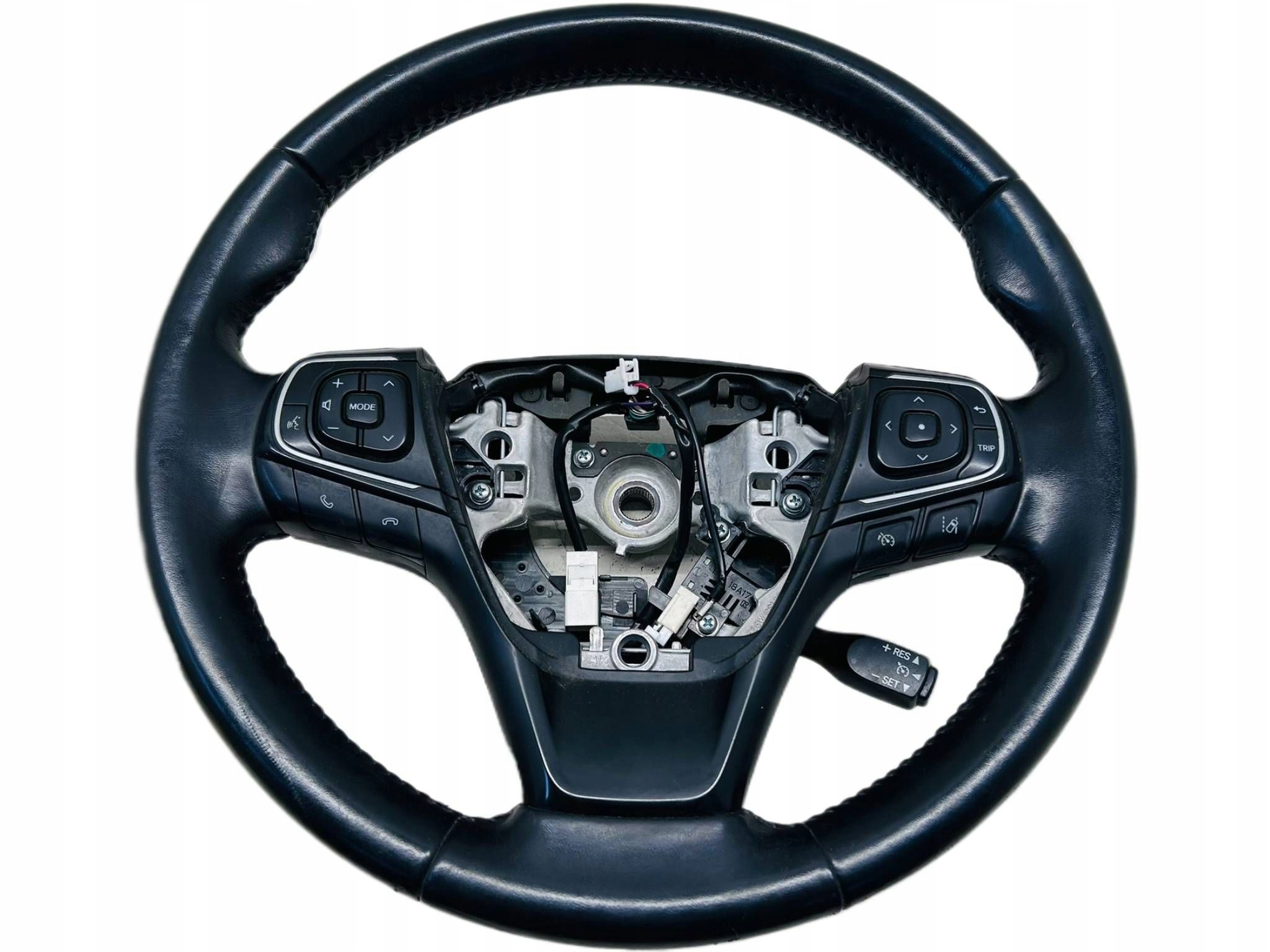 allegro-a0f012f4aa0772d7203ced85 AVENSIS T27 LIFT T29 KIEROWNICA MULTIFUNKCJA SKÓRZANA SKÓRA - obrazek 1