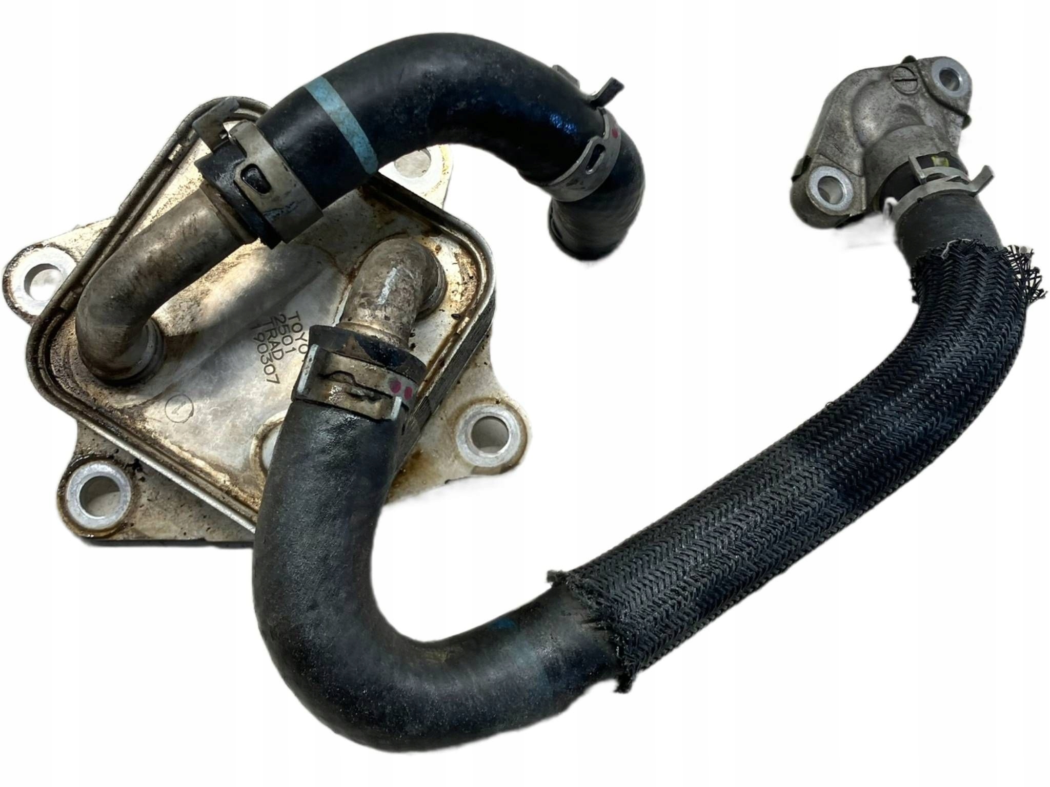 allegro-a8cf6650e14706cc08678a5d RAV4 V CAMRY VIII LEXUS NX RX CHŁODNICZKA CHŁODNICA OLEJU SILNIKA WĄŻ - obrazek 1