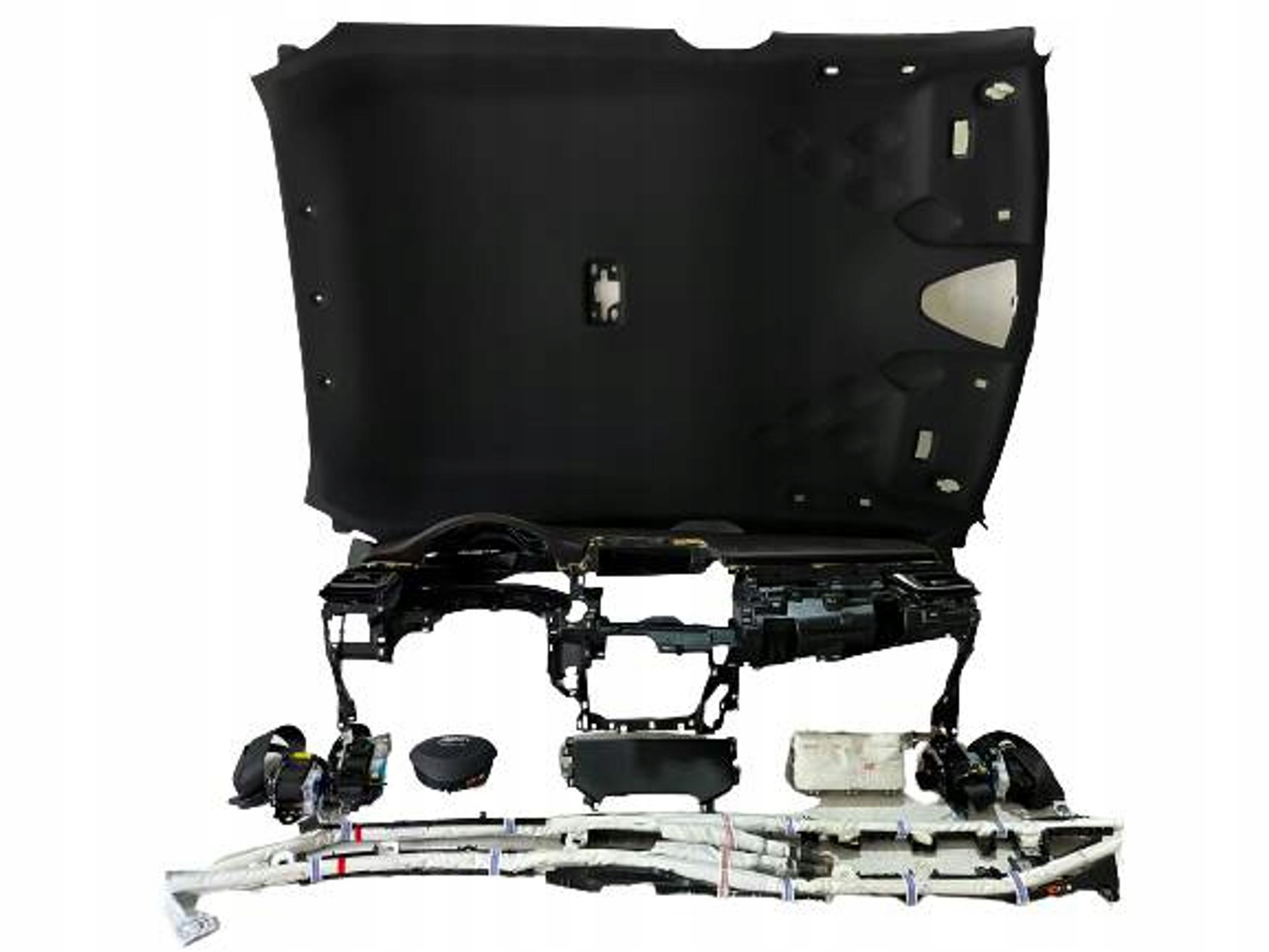allegro-ab77a9306640ba0e406e2c26 C-HR CHR I DESKA KONSOLA AIRBAG KURTYNY PASY PODSUFITKA CZARNA KOMPLET - obrazek 1