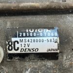 AVENSIS T27 1.6 1.8 2.0 AUTOMAT ROZRUSZNIK SILNIKA 28100-0T060 - obrazek 5