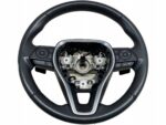 COROLLA E21 KIEROWNICA SKÓRZANA SKÓRA MULTIFUNKCJA PRZYCISKI ŁOPATKI