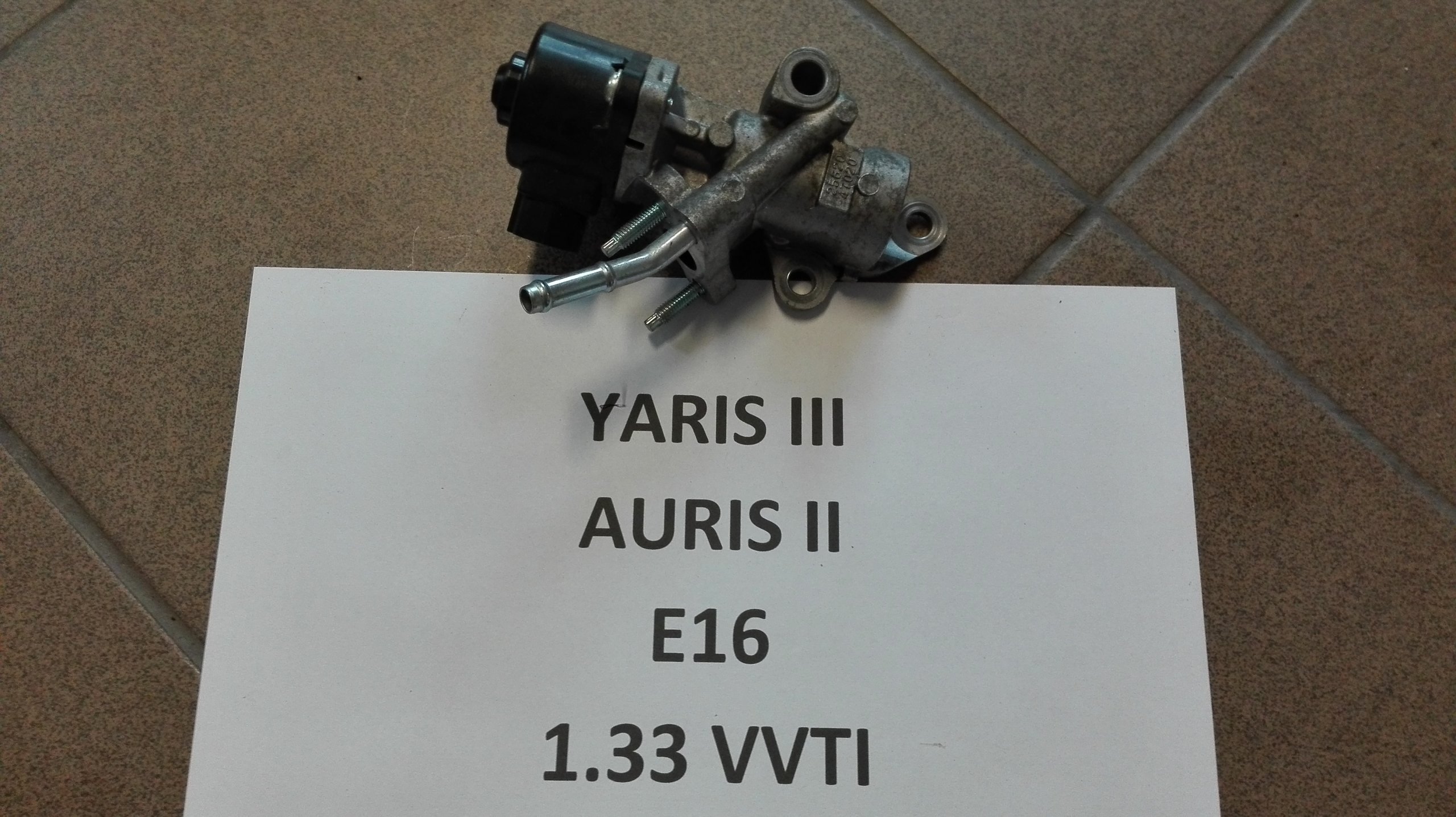 allegro-b934aab347f0b6277cf2dce7 YARIS III COROLLA E16 AURIS II 1.33 ZAWÓR EGR - obrazek 1