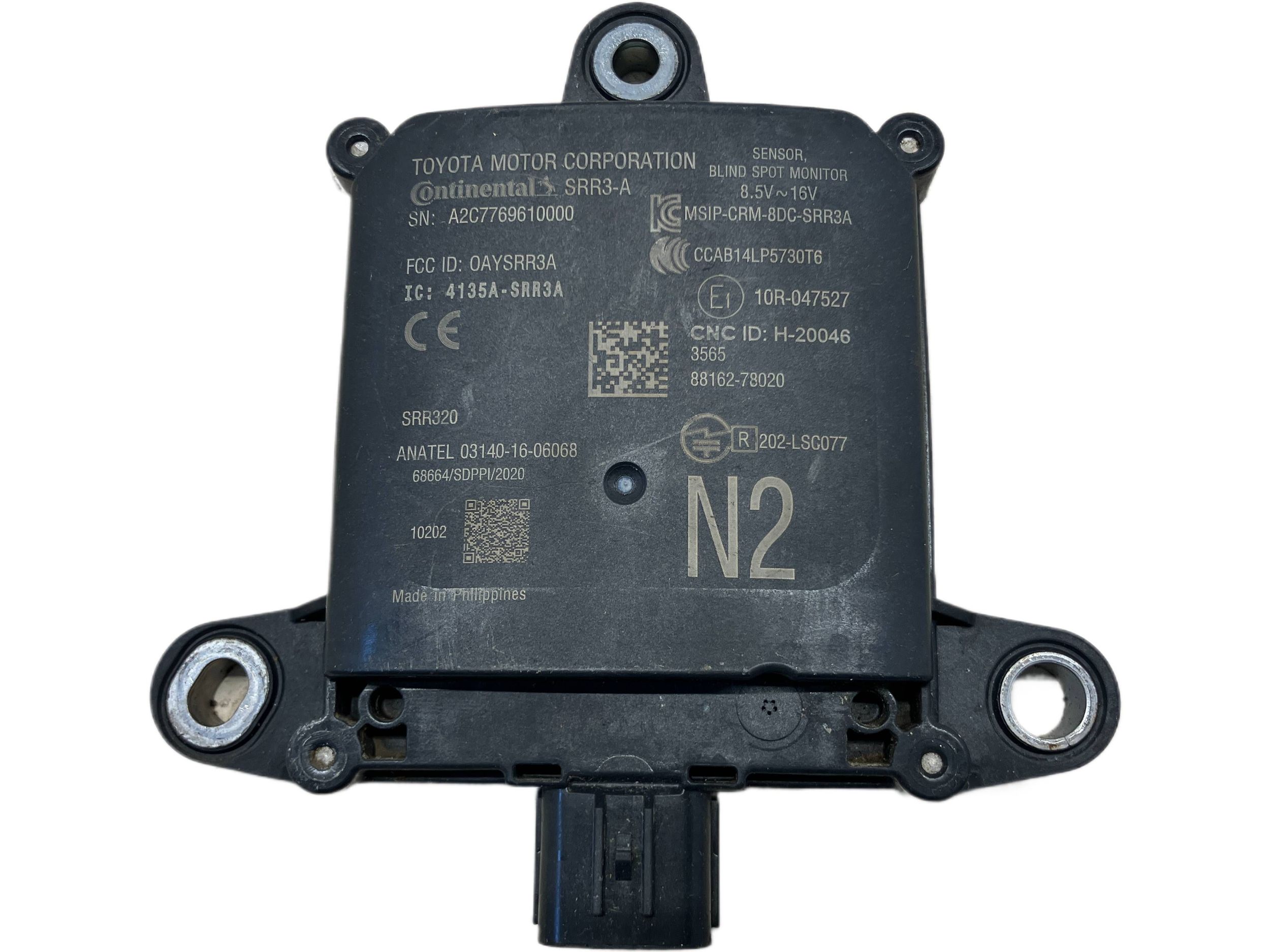 allegro-bca6c4bb1b68337bc563f2ee LEXUS NX MODUŁ CZUJNIK SENSOR MARTWEGO POLA KOMBI BSM (N2) 88162-78020 - obrazek 1