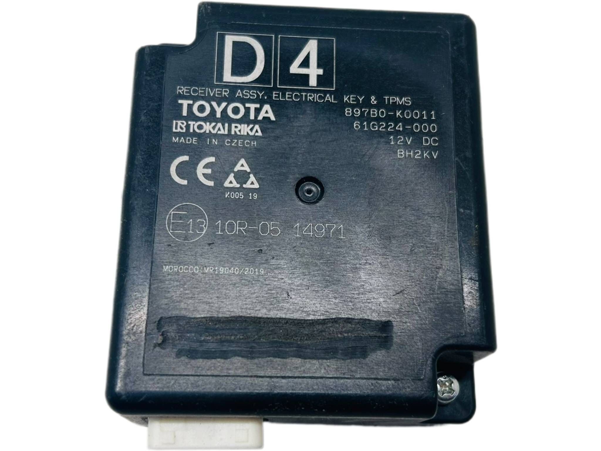 allegro-d6b893d6e09ac1ee6c96d850 YARIS IV MODUŁ STEROWNIK KOMPUTER KLUCZYKA CIŚNIENIA W KOŁACH 897B0-K0011 - obrazek 1