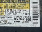 LEXUS RX III LAND CRUISER MODUŁ PRZETWORNICA LAMPY XENON 85967-33031 - obrazek 2