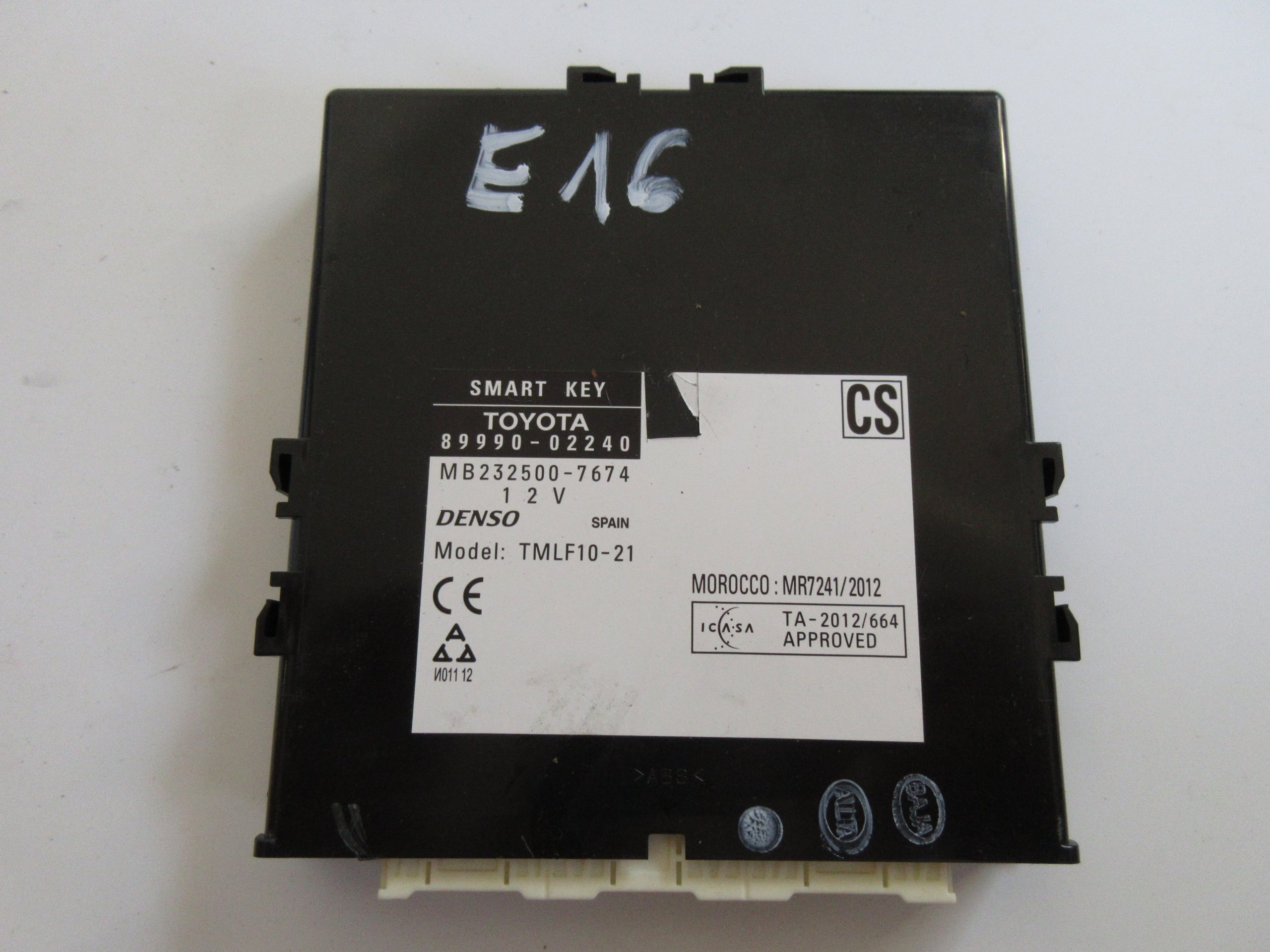 allegro-0d6d1a18d09dac39cd547a18 COROLLA E16 MODUŁ SMART KEY 89990-02240 - obrazek 1