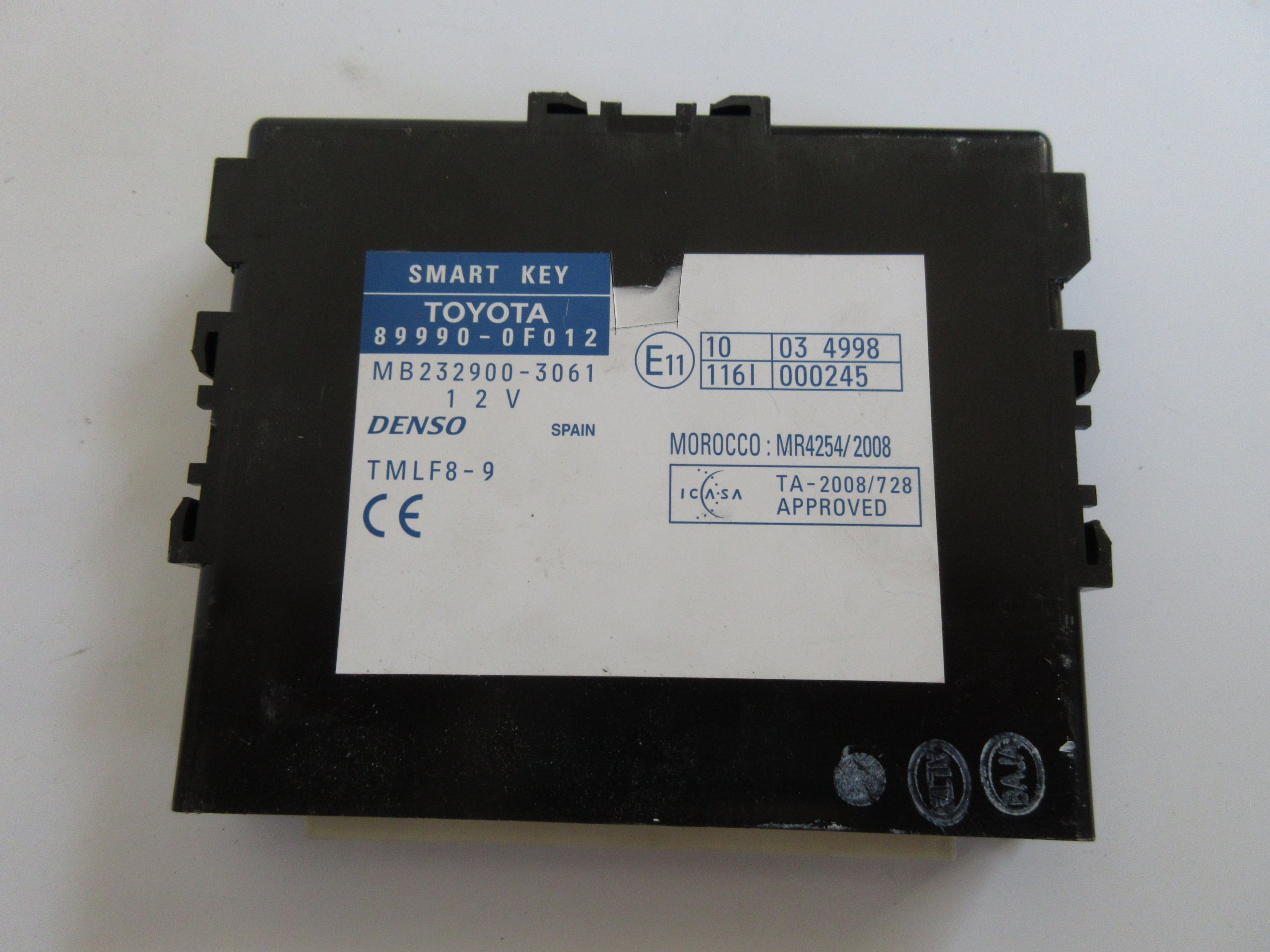 allegro-571f4553846ce27c42a1c441 VERSO MODUŁ SMART KEY 89990-02240 - obrazek 1