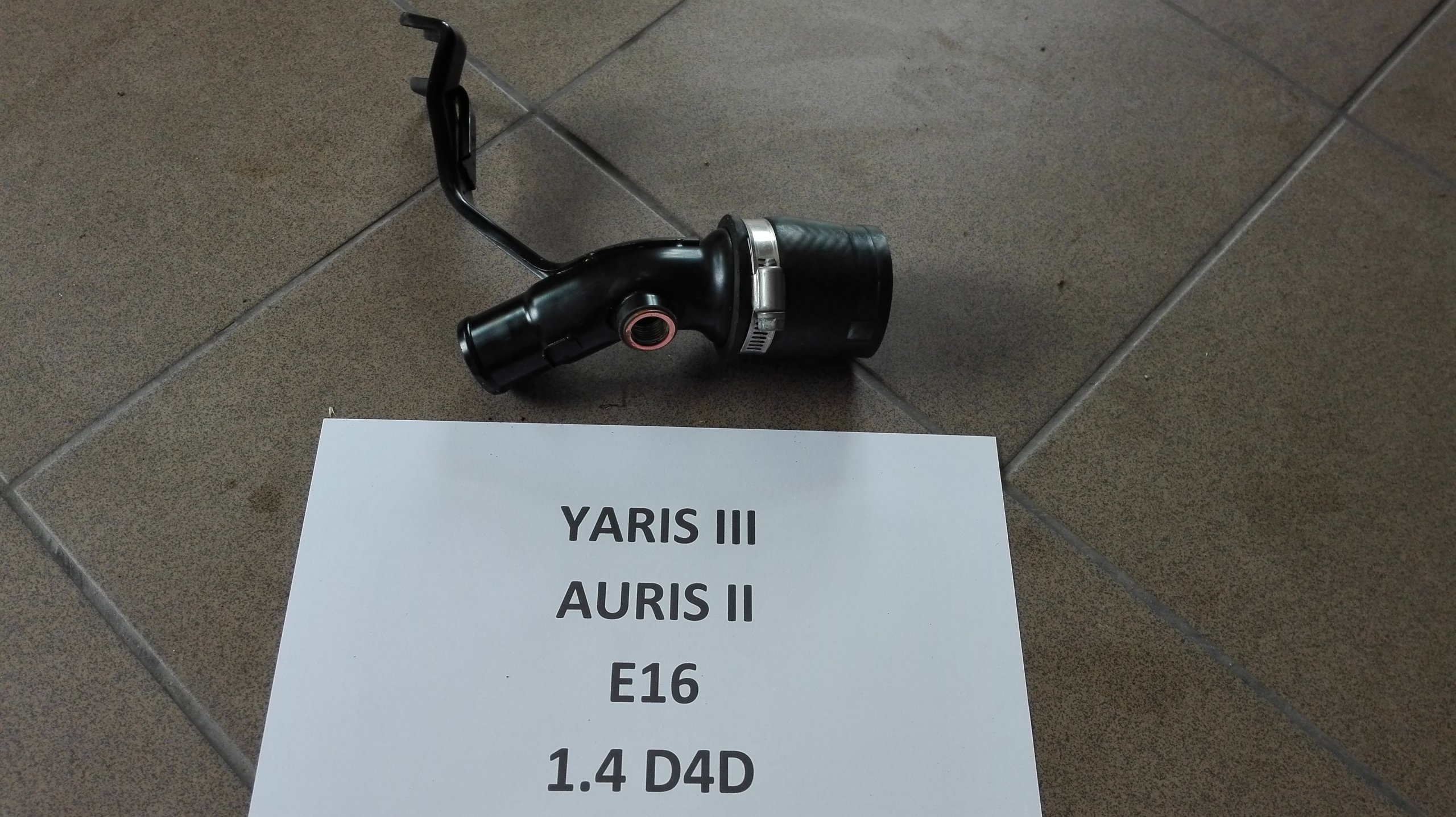 allegro-79fa699de0fedb739ccf472c YARIS III 1.4 D4D RURA PRZEWÓD INTERCOOLERA - obrazek 1