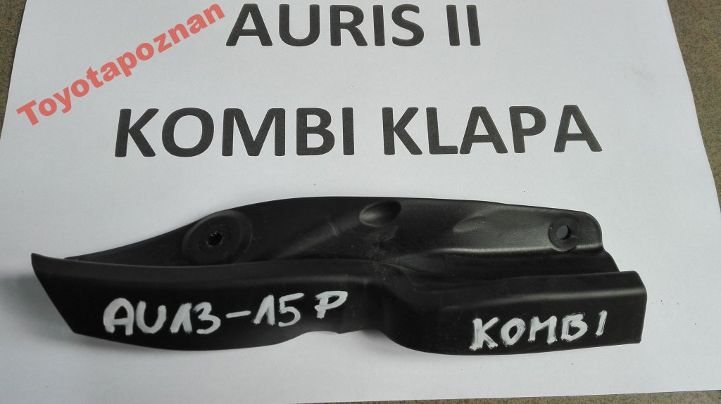 allegro-7d7cb90b71a5e34a1c7f06df AURIS II 13-16 KOMBI OSŁONA ZAŚLEPKA KLAPY PRAWA - obrazek 1