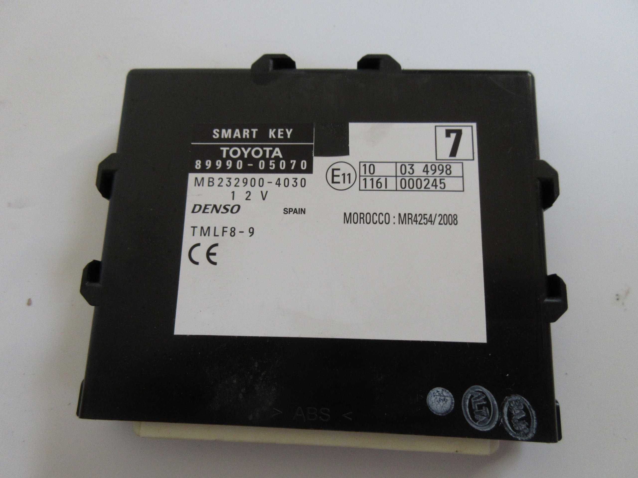 allegro-8b19393e1c59a37b025edd4b AVENSIS T27 MODUŁ SMART KEY 89990-05070 - obrazek 1