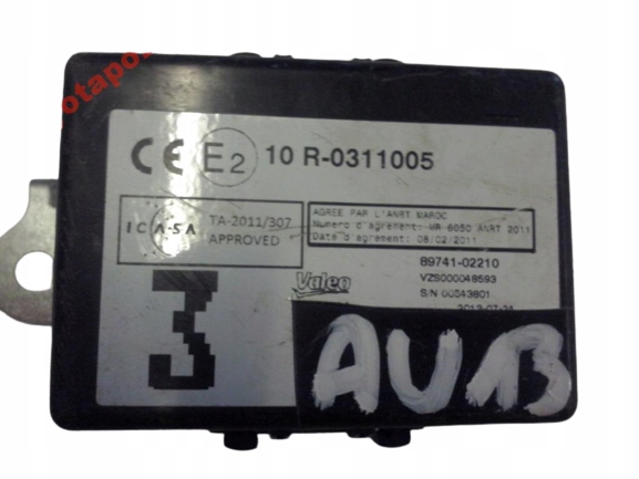 allegro-fc58dc39c8a65eab231237a1 AURIS II PRZEKAŹNIK MODUŁ DRZWI 89741-02210 - obrazek 1