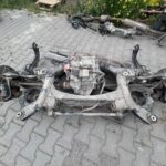 RAV4 V HYBRYDA ZAWIESZENIE TYLNE TYŁ WAHACZ SANKI SILNIK KOMPLET 4X4