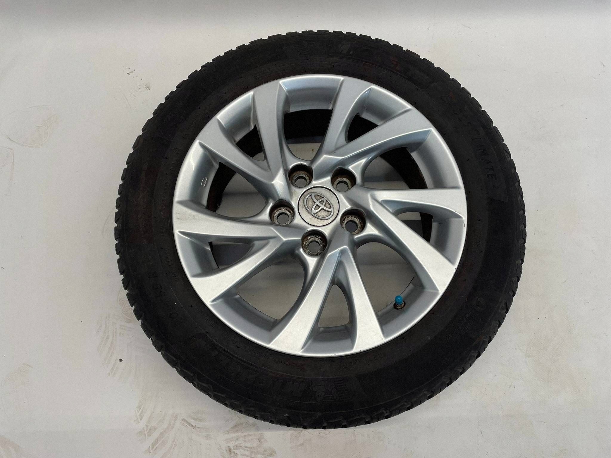 allegro-4358aa773632816111a9e49c TOYOTA AURIS KOŁO FELGA ALUMINIOWA OPONA CZUJNIK CIŚNIENIA 6,5J 205/55R16 4 - obrazek 1