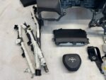 RAV4 V LIFT DESKA KONSOLA PASY KURYNY AIRBAG PODSUFITKA PANORAMA CZARNA - obrazek 2