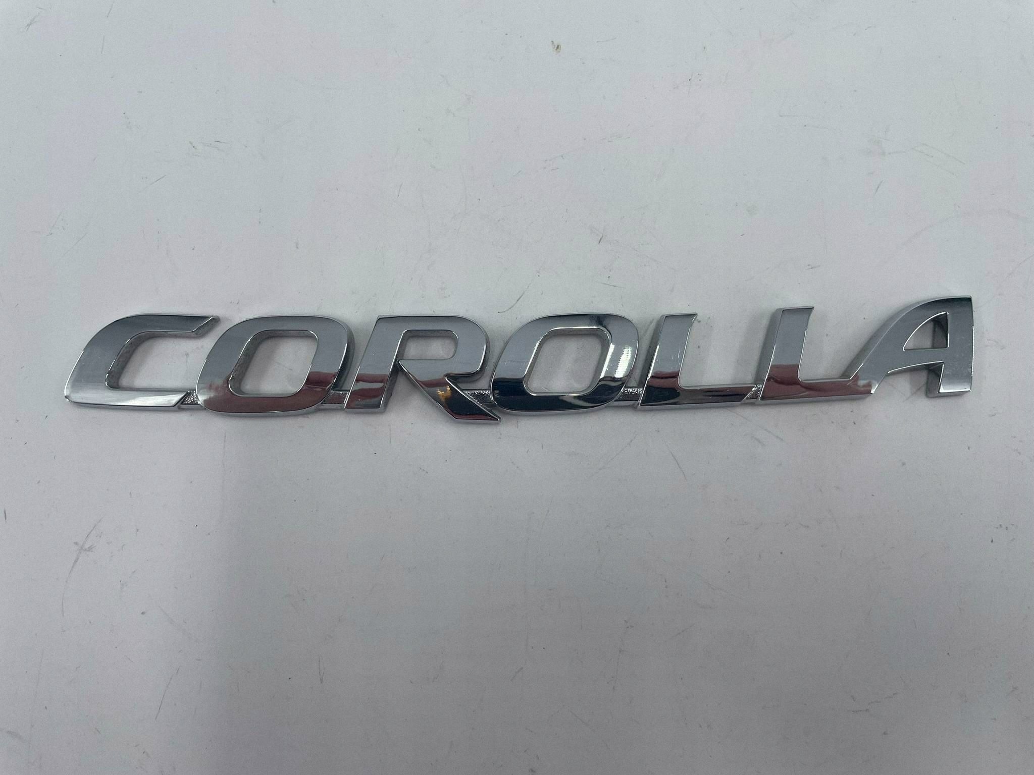 allegro-7f3d74a6ab3e3314c2d71820 TOYOTA COROLLA NAPIS LOGO EMBLEMAT ZNACZEK - obrazek 1