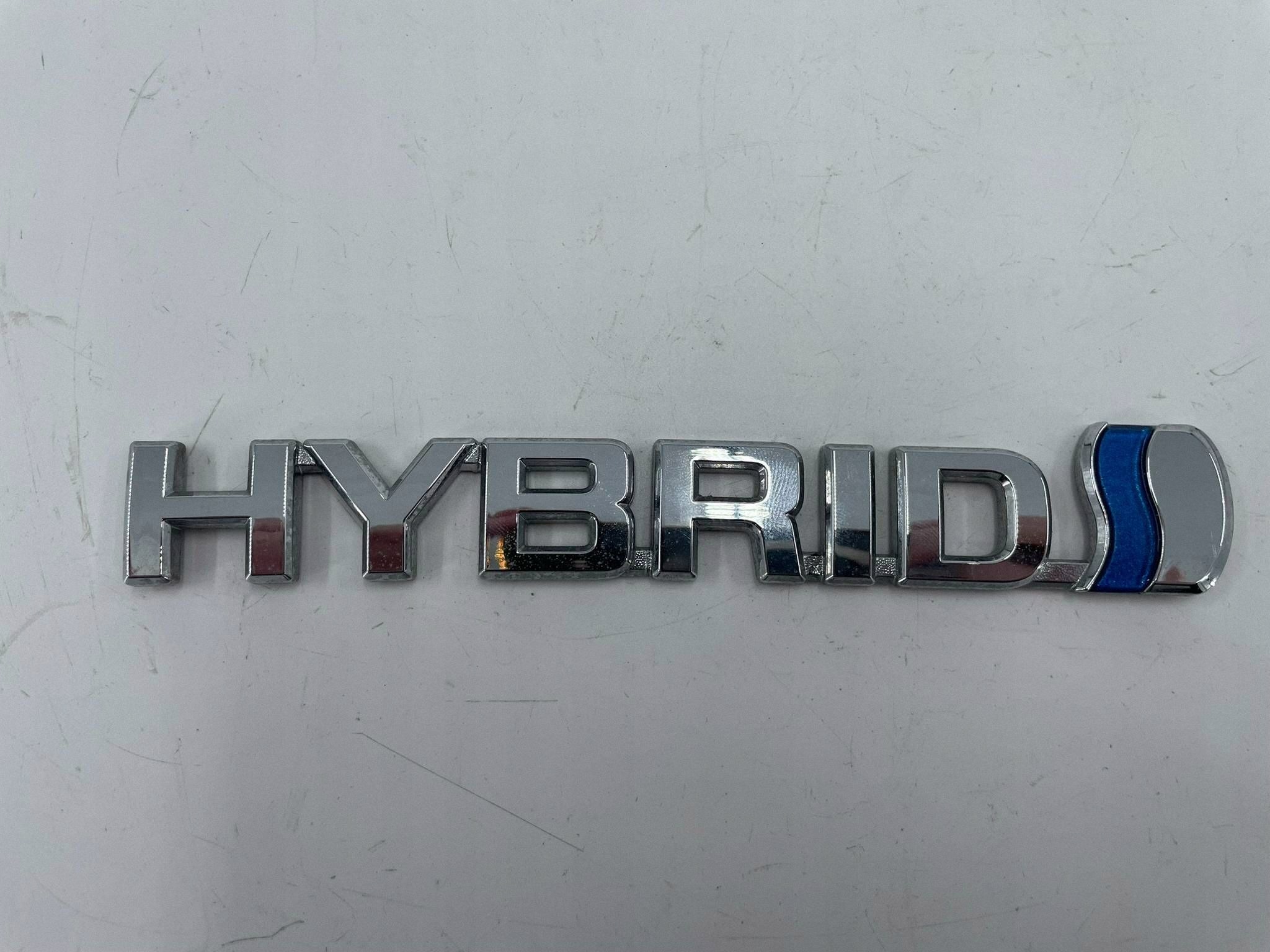 allegro-a6bf3385345d328caf45980e TOYOTA HYBRID NAPIS LOGO EMBLEMAT ZNACZEK - obrazek 1