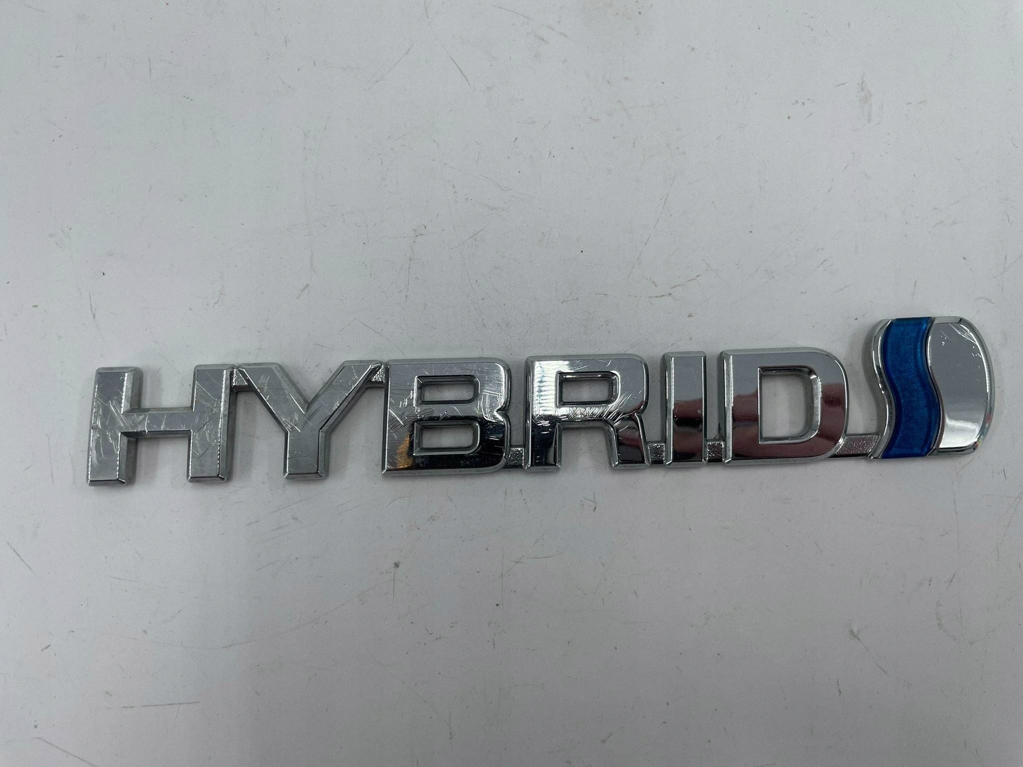 allegro-cdbac9e45c0c50e9e6b0d692 TOYOTA HYBRID NAPIS LOGO EMBLEMAT ZNACZEK - obrazek 1
