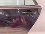 COROLLA E21 KOMBI DRZWI TYLNE LEWE LEWY TYŁ KOMPLETNE 4W9 - obrazek 4