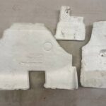 RAV4 V STYROPIAN WYGŁUSZENIE POD NOGI KIEROWCY PASAŻERA LEWE PRAWE KOMPLET